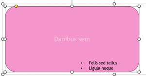 Very light colour text on a pink background